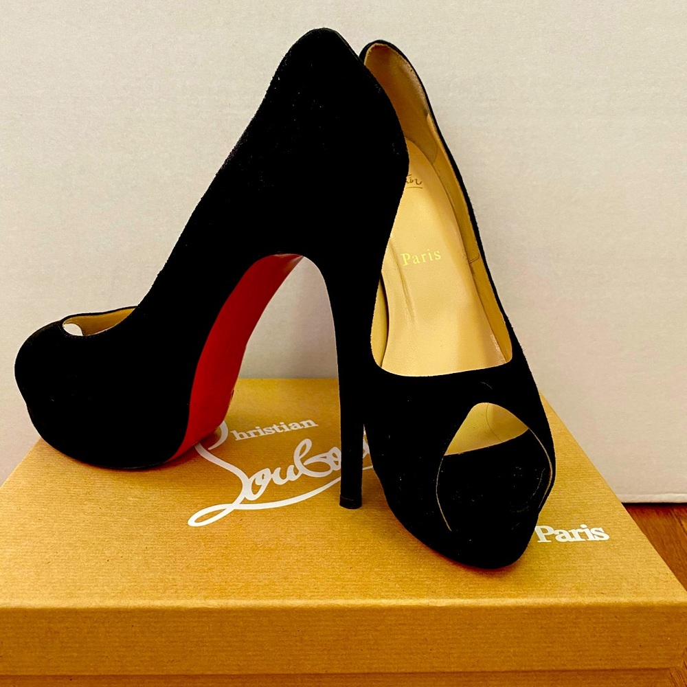 Christian Louboutin heels size 39.